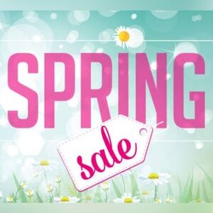 Spring sale 🌹🌸🌺🌷🌼🌿🍃🍃🌼🌷🌺🌸🌹